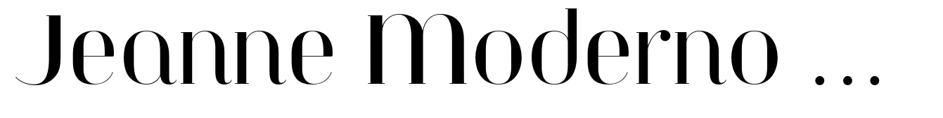 Jeanne Moderno Titling