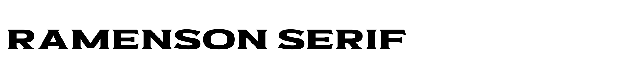 Ramenson Serif image