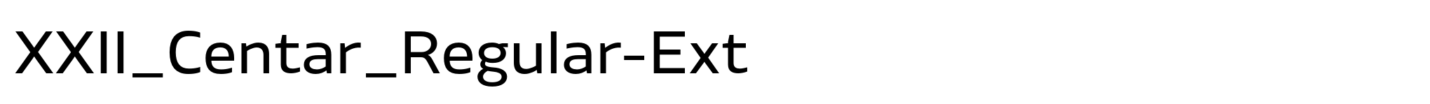 XXII_Centar_Regular-Ext image