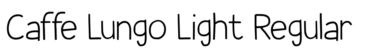 Caffe Lungo Light Regular