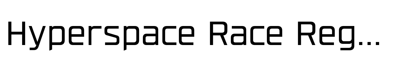 Hyperspace Race Regular