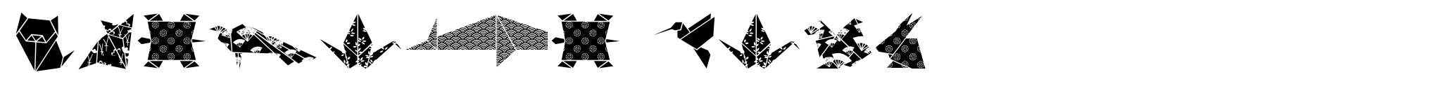 Origami Bats image