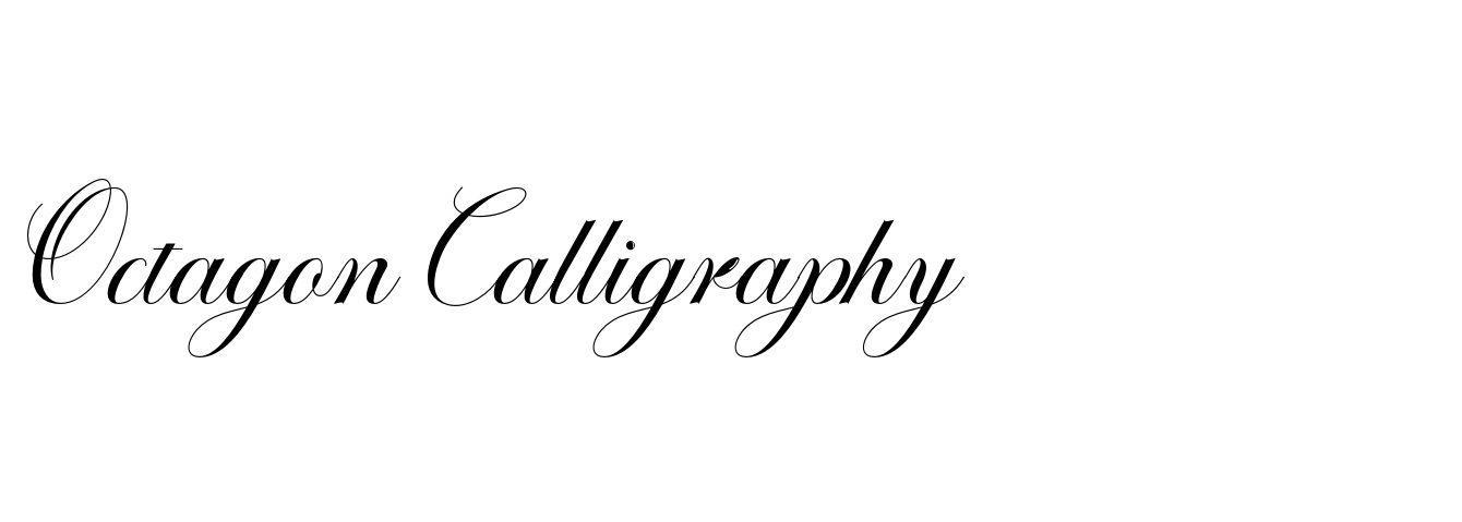 Octagon Calligraphy