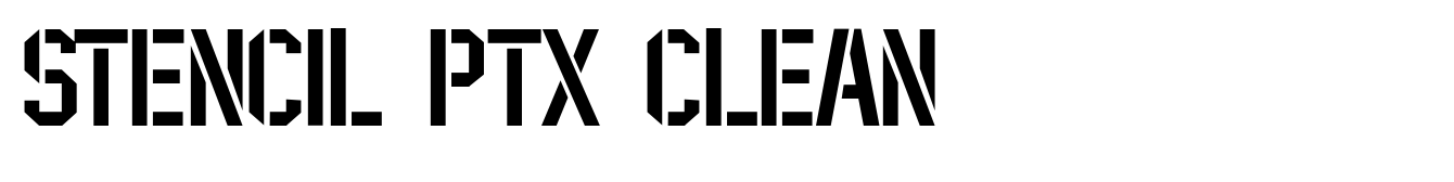 Stencil PTX Clean