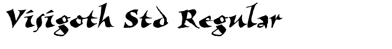 Visigoth Std Regular