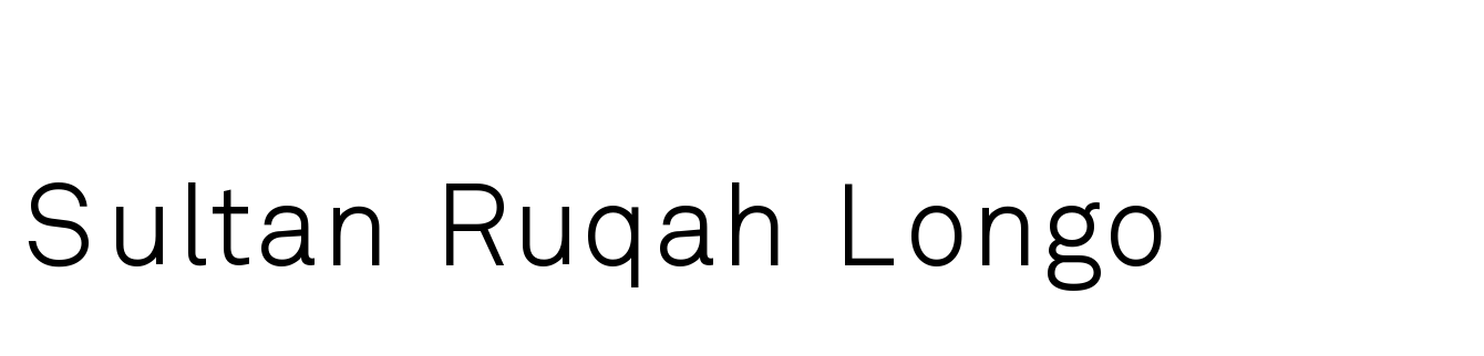 Sultan Ruqah Longo