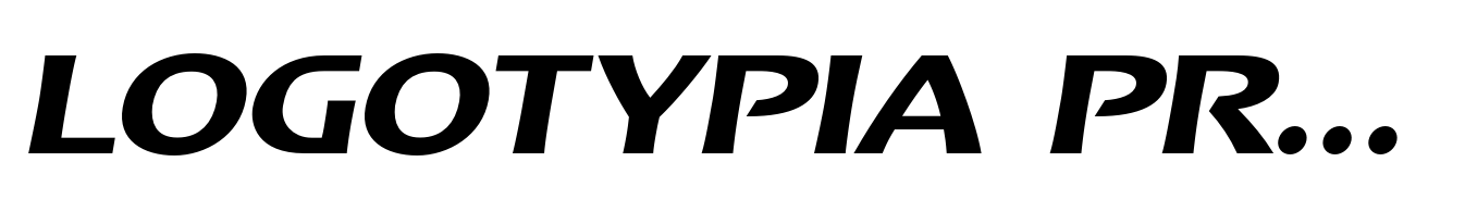 Logotypia Pro Italic