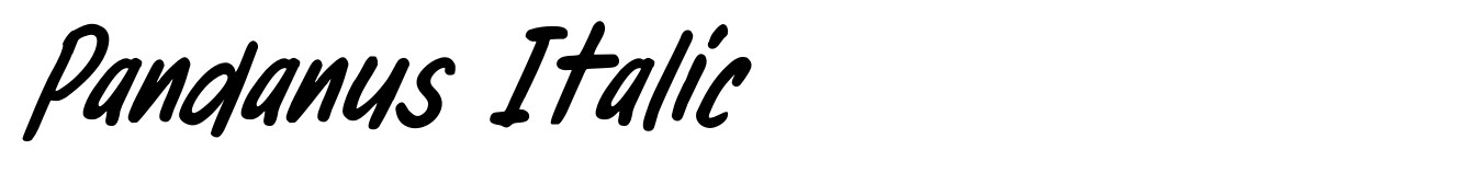 Pandanus Italic