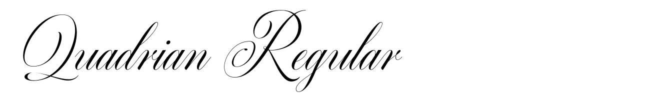 Quadrian Regular