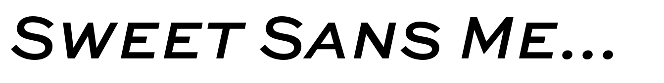 Sweet Sans Medium Italic Small Caps