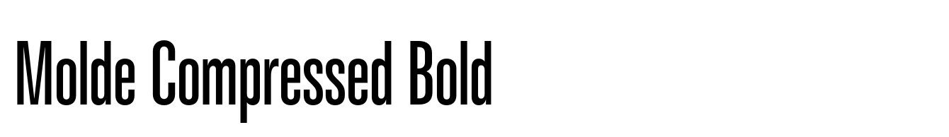 Molde Compressed Bold