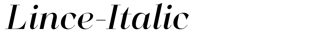 Lince-Italic