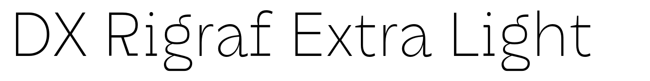 DX Rigraf Extra Light