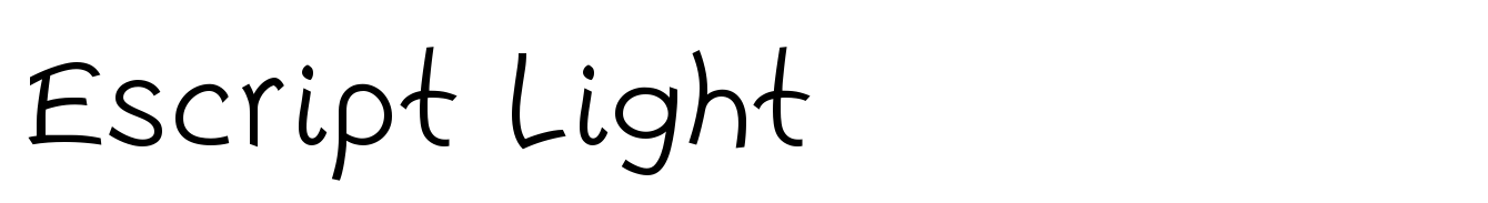 Escript Light
