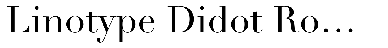 Linotype Didot Roman
