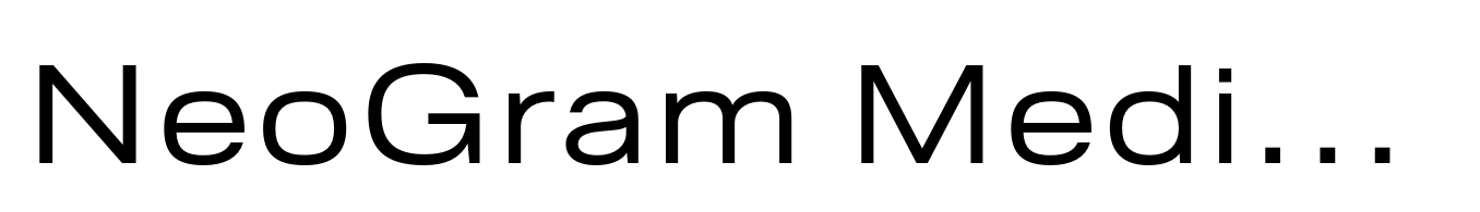NeoGram Medium Extra