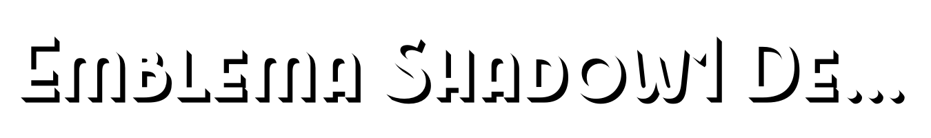 Emblema Shadow1 Deco
