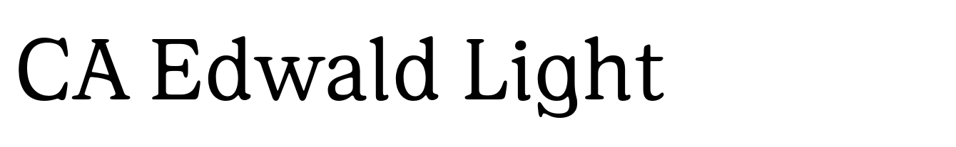CA Edwald Light