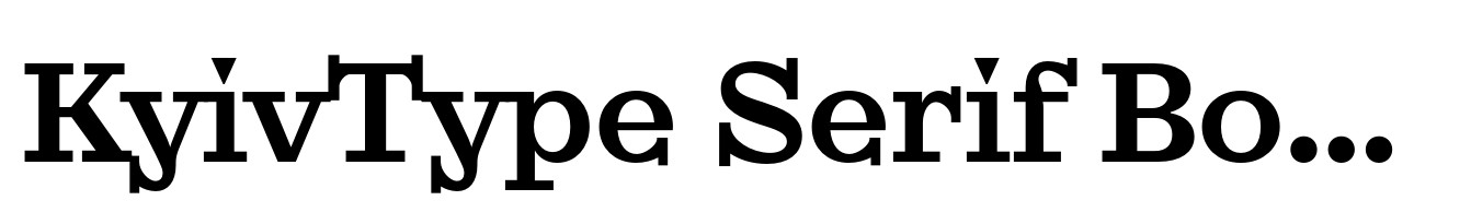 KyivType Serif Bold2