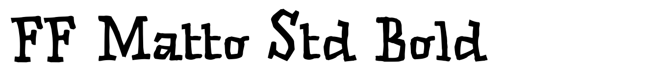 FF Matto Std Bold