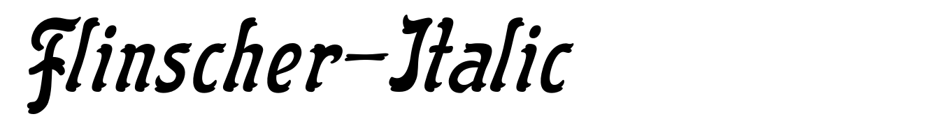 Flinscher-Italic