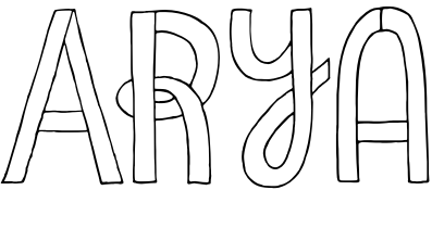 Arya Name Wallpaper and Logo Whatsapp DP