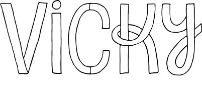 Vicky Name Wallpaper and Logo Whatsapp DP