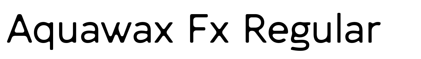 Aquawax Fx Regular