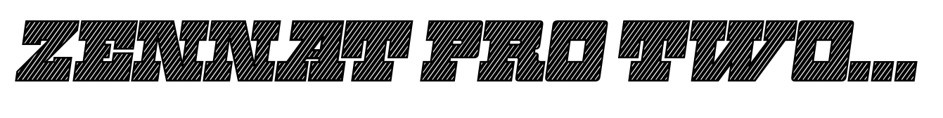 Zennat Pro Two Italic