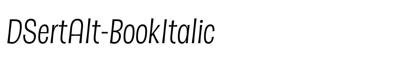 DSertAlt-BookItalic