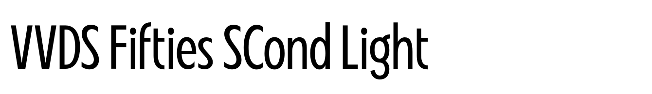 VVDS Fifties SCond Light