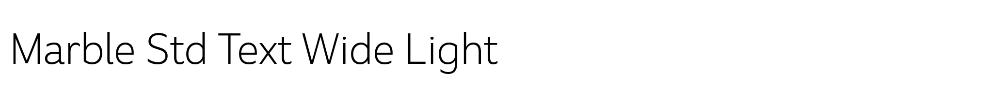 Marble Std Text Wide Light image