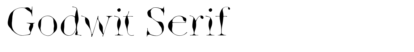 Godwit Serif