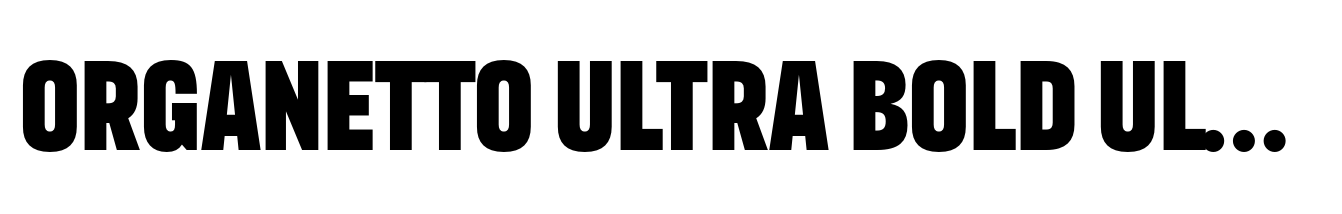 Organetto Ultra Bold Ultra Cnd