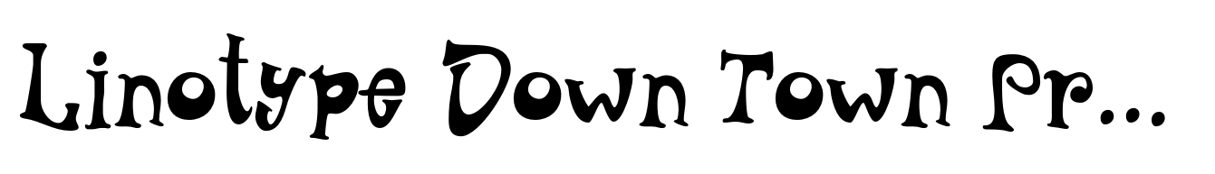 Linotype Down Town Pro Regular