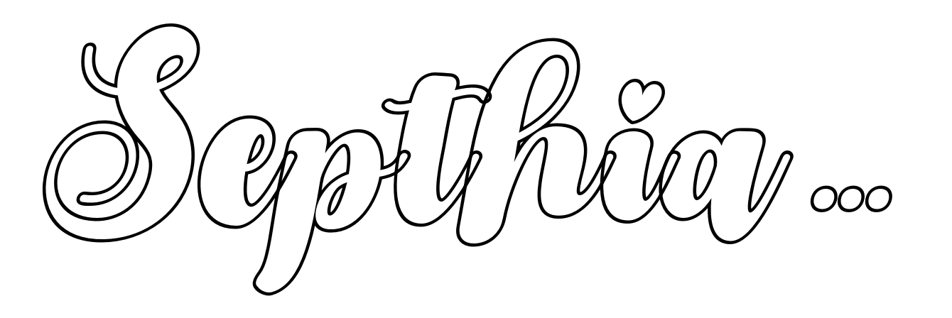 Septhia Outline Italic