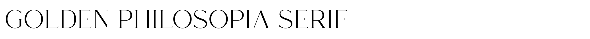 Golden Philosopia Serif image
