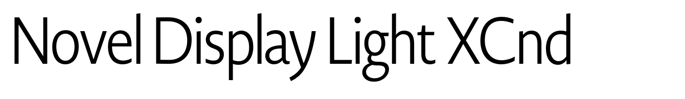 Novel Display Light XCnd