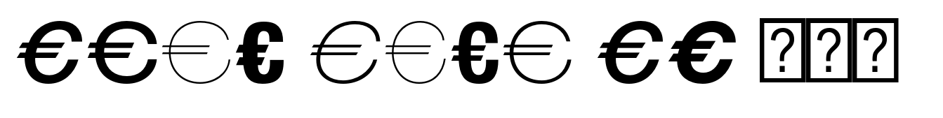 Euro Sans EF Two