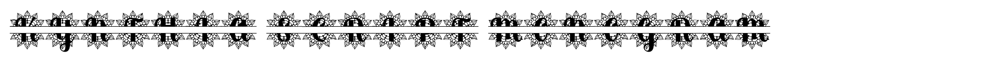 Kynthia Script Monogram image