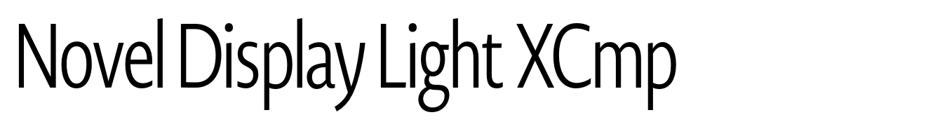 Novel Display Light XCmp