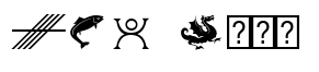 Celtic Astrologer Symbols