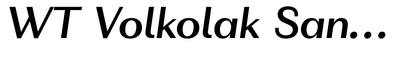 WT Volkolak Sans Text Medium Italic