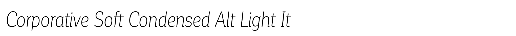 Corporative Soft Condensed Alt Light It image