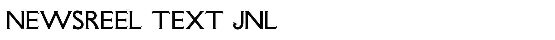 Newsreel Text JNL