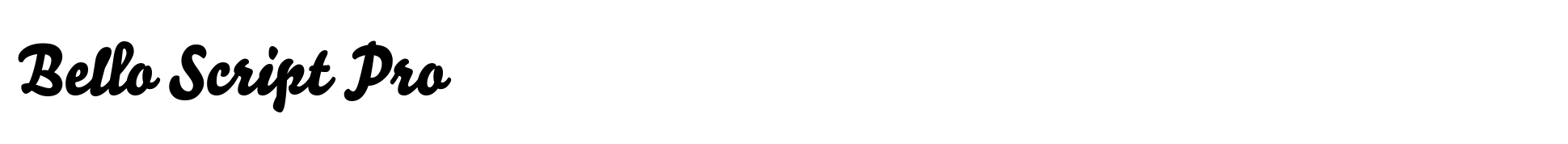 Bello Script Pro Font Webfont Desktop Myfonts