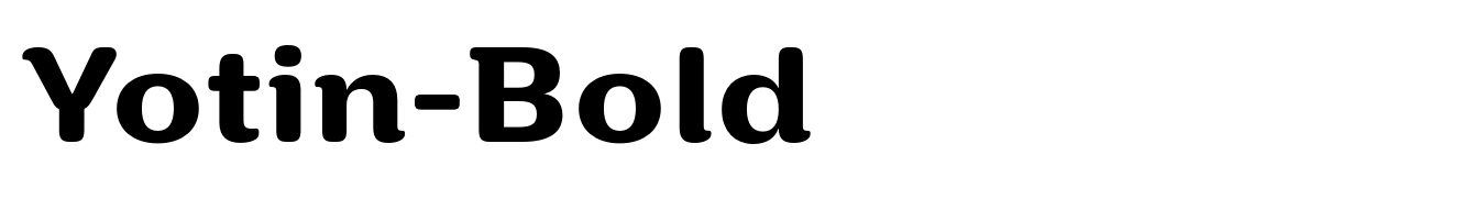 Yotin-Bold