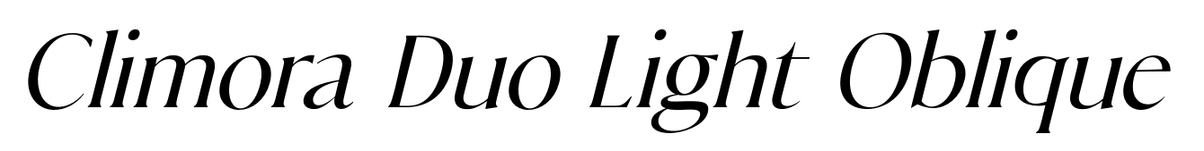 Climora Duo Light Oblique
