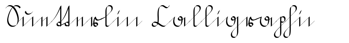 Suetterlin Calligraphic