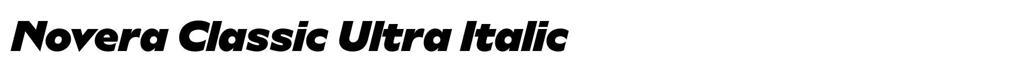 Novera Classic Ultra Italic image
